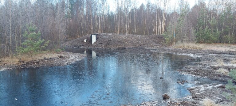 POPKA 2 project machine work started in Kapustasuo, Kuusamo!