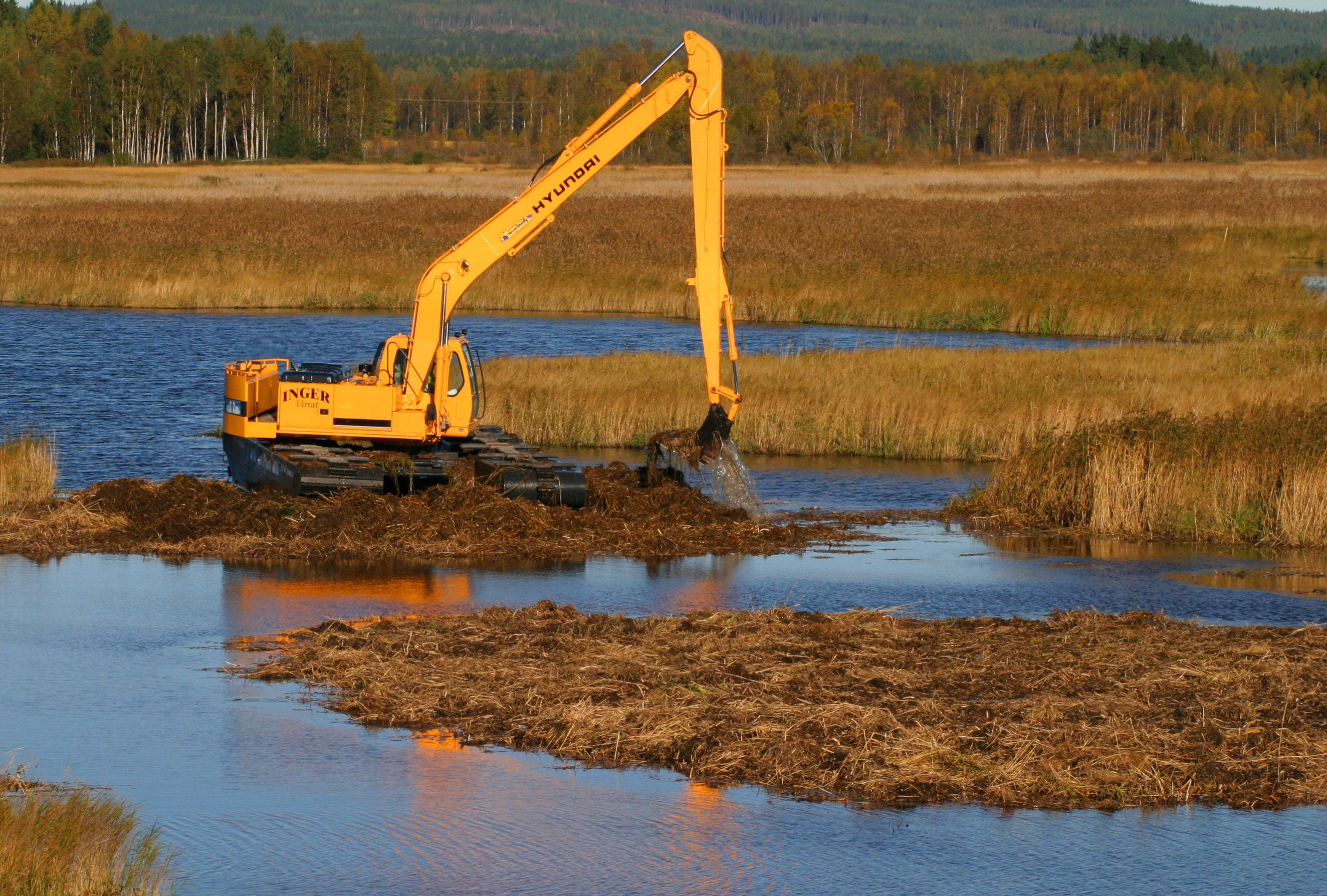 POPKA 2 – hankkeen konetyöt käynnistyivät Kuusamon Kapustasuolla!