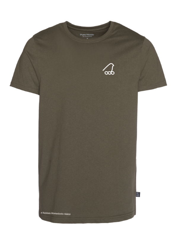 T-paita, khakinvihreä. T-paita, khakinvihreä.