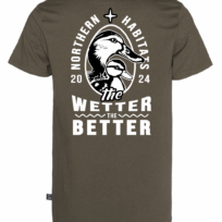 T-paita, khakinvihreä.